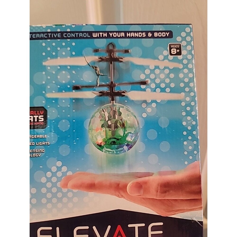 2016 Elevate Disco Orb Microcopter New In Box. Control With Hand And Body - Picture 3 of 11